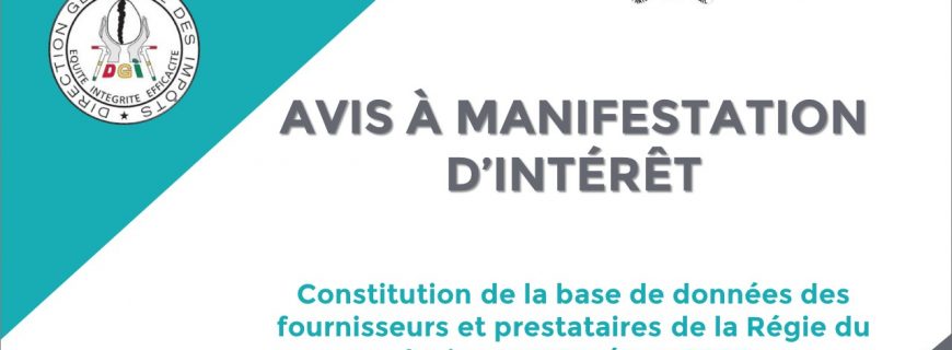 AVIS À MANIFESTATION D’INTÉRÊT-PARSF/FED 2020
